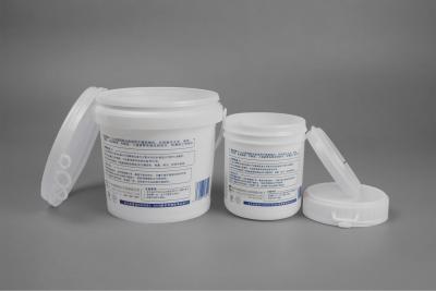 Cina pittura di plastica Pail White Color del secchio di plastica del commestibile di 33oz 1L in vendita