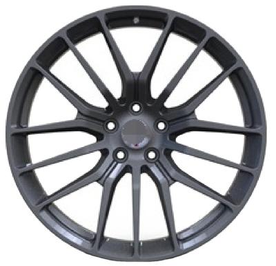 China 20*9 20*10 steel gumental black and matte lightweight forged car wheel for Maserati Ghibli, MC20, Quattroporte wheels for sale