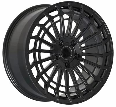 China 18 19 20 21 22 23 24 Inch Matte Black Custom Aluminum 5*112 5*130 Forged Passenger Car Wheels Rims For Mercedes-Benz AMG C63 C63s S63 for sale