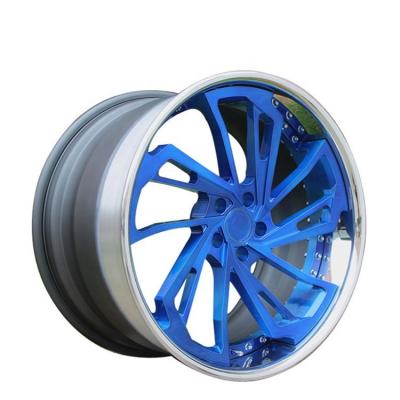 China Customized Luxury Packaging Forged China Custom 2 Pieces 3 Pieces High Performance Car Forged Car Wheels Rims for sale