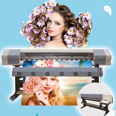 China Factory Ripstek 1.8m fast speed eco plotter eco solvent printer xp600 printhead, i3200 xp600 printer for sale