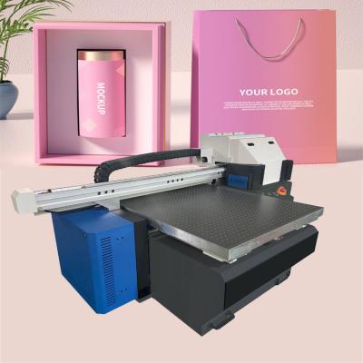 China Machinery Repair Shops Printer 6090 UV Printer Bottle 6090 UV Flatbed Printer With Varnish for sale