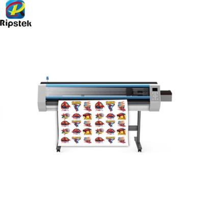 China Ripstek machine repair shops! ! Eco solvent printer with DX5 printhead, eco solvent printer cutter in inkjet printer with 500mm 750mm 950mm 1600mm SI for sale