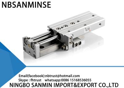 China Cilindro neumático del aire de la tabla de la diapositiva del aire de MXQ, cilindro neumático telescópico SMC en venta