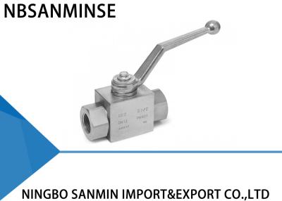 Chine Manière hydraulique à haute pression du robinet à tournant sphérique d'acier inoxydable 2 1/8