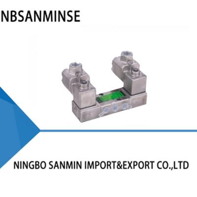 Chine Toutes les soupapes d'isolation en acier inoxydable à double bobine à bobine d'espacement de soupape de type C 5/2 Conversion 3/2 à vendre