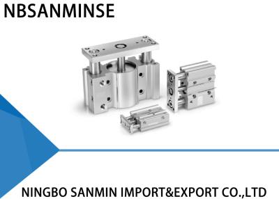 China MGP Series Compact Guided Pneumatic Cylinder 12 - 100mm Bore Size Double Acting Action for sale