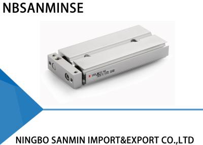 中国 CXSJは空気の空気シリンダー コンパクトのタイプSMCの空気シリンダー非円滑油棒の二倍になります 販売のため