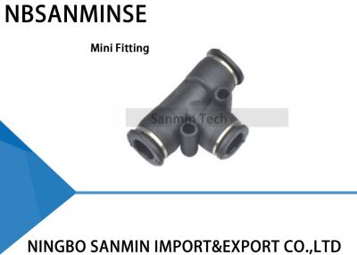 Китай ПЭ - Касание компакта одного к приспосабливая мини пневматические штуцеры воздуха, нажим для того чтобы соединить штуцеры продается