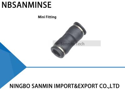 China PU - One Touch del acuerdo de C que cabe la unión apropiada plástica Sanmin recto del tubo del mini aire apropiado neumático de las colocaciones en venta