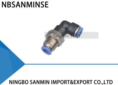 中国 PLMの隔壁連合肘の空気の空気コネクターの速い接続の管継手良質のSanmin 販売のため