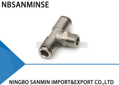 China MPT Al van de de Montage Mannelijke Tak van de Metaal Pneumatische Lucht van de het T-stuklucht Pneumatische het Messingsmontage Te koop