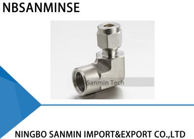 China Dos encaixes pneumáticos fêmeas do ar do cotovelo do FE padrão de aço inoxidável do tubo 316L à venda
