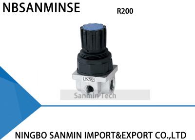 중국 R200 G1/4 공기 정밀 레귤레이터 미니 밸브 ​​공기 압축 공압 레귤레이터 밸브 판매용