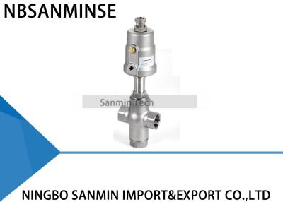 China Pneumatische des Winkel-JDF1100/JDF1200 Weisen-Eckventil-doppelte fungierende Nahrungsmittelmaschine Seat-Ventil-3 zu verkaufen