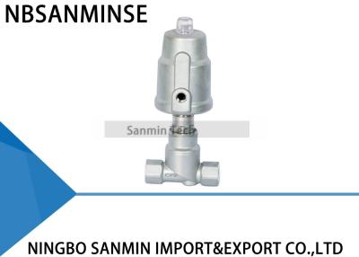 China JDF800 Pneumatic Angle Seat Valve Right Stainless Steel Angle Valve for sale