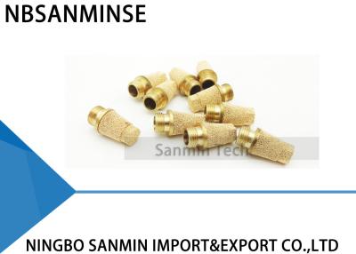 China NBSANMINSE STELLTE 1/8 1/4 3/8 1/2 3/4 1 pneumatischer Luft-Installations-Schalldämpfer-Filter ein zu verkaufen