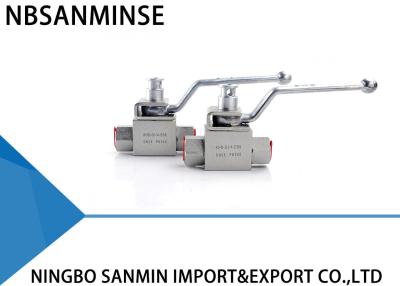 China 31.5MPa het Koolstofstaal Afsluitbare Kogelklep van khb-l van de druk Hydraulische Kogelklep Te koop