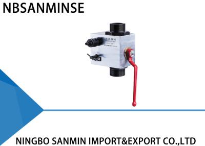 China Thread Connection Hydraulic Accumulator Stopping Valve With High Pressure for sale