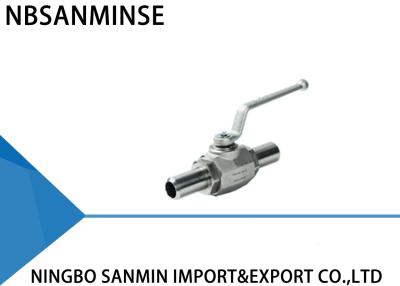 China Hydraulische Hoge druk 2 ManierKogelklep met Lassenverbinding Te koop