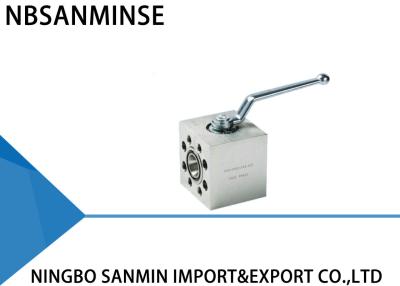 China High Pressure 2 Way Ball Valves With SAE-Flange Hydraulic Industry for sale