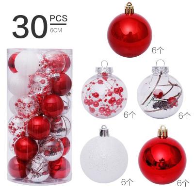 China PE Crystal Christmas Ball Foam Bead Lace Decorative Ceiling Ball 6cm Diameter 6cm 30 Pieces Whole Bucket for sale