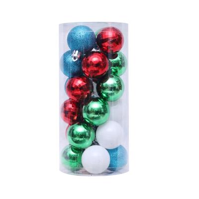 China Factory Price Customized Wholesale PE Christmas Tree Ball Decoration Mixed Color PE Material for sale