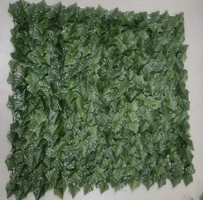 China Wholesale Country Product Panels Artificial Hedge Fence Artificial Leaves For Garden Green 1*3 Meter Artificial Fence for sale