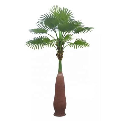 China 6 styles outdoor and indoor set mold artificial battle palm tree plant for garden decoration wholesale price for sale