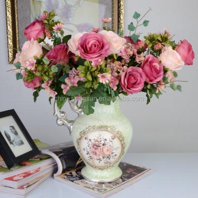 China LSD-1609081467 Natural High Touch Simulation Reality Artificial Rose Decorative Flowers For Valentine's Day for sale