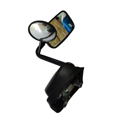 China wholesale small passenger bus accessories round mirror wide angle rear view mirror for toyota coaster for sale