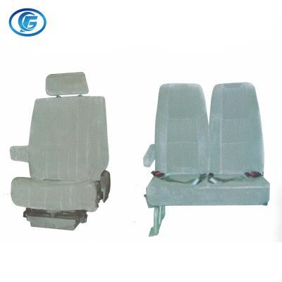 China Passenger Bus All Styles Leather / Fabric / Velvet School Bus Driver Seat For Toyota Coaster for sale