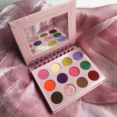 China Waterproof Wholesale Logo Eyeshadow Palette Private Label Makeup DIY Custom Eyeshadow Palette for sale