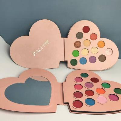 China Biggest SALE 199 Colors Pigmented Waterproof Shimmer Eyeshadow Matte Glitter Take My Heart Summer Eyeshadow Palette for sale