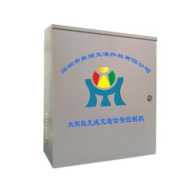 China Sheet Metal Traffic Light Controller Wireless Communication Traffic Control System DC Solar Signal Light Controller for sale