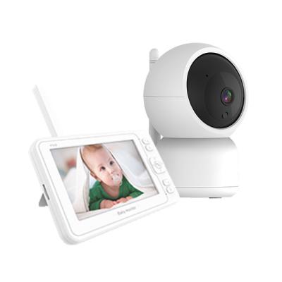 China NIGHT VISION 5 Inch Screen HD 1080P Wireless Two Way Audio Color Monitor Baby Monitor Real Time Camera with Crib Song for sale