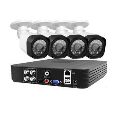 China Remote View 1080P 2MP H.265 APP Video Bullet Video Remote Set NIGHT VISION 4CH DVR CCTV System Night Vision Camera Outdoor APP for sale