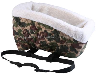 China Sustainable Metal Frame Construction Pet Travel Dog Car Booster Seat for sale