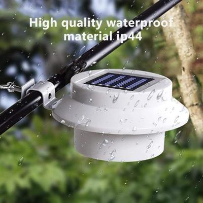 China 2020 Hot Solar Garden Light Outdoor Products 3 LED IP65 Waterproof Solar Gutter Light For Garden for sale