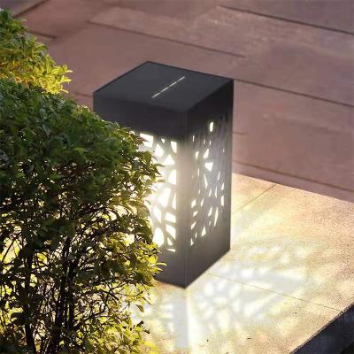 China LANDSCAPE SA7209 Solar Garden Post Lantern Lamp Outdoor Pillar Lights IP65 Waterproof Stigma Column Solar Garden Light for sale