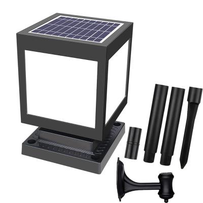 China LANDS Garden Solar Light Amazon BSCI Garden Solar Plastic Outdoor Post Decoration LED Lights for sale