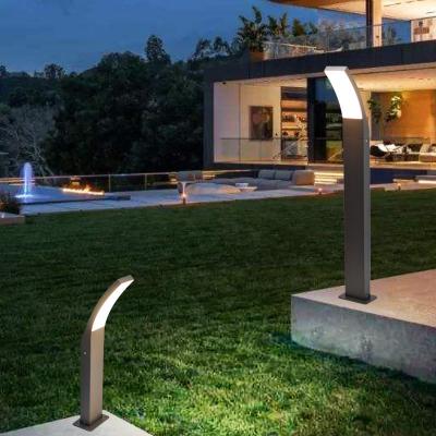 China Lightweight Outdoor Bollard Pedestal Bollard Light - Landscaping Post Ground Wall Lights - For Garden Path Driveway for sale