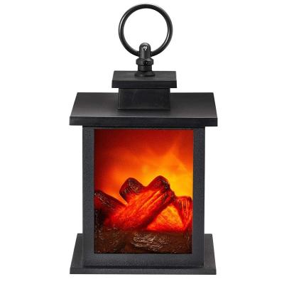 China Fireplace Flame Lamp Home Small LED Decor Flame Effect Wood Fire Place Flickering Light for sale