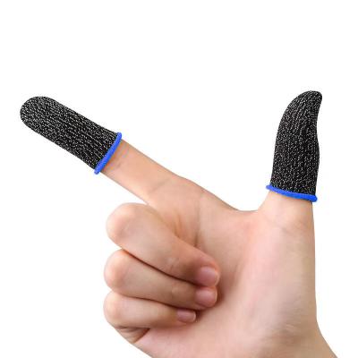 China With Handbreak 1 Pair Breathable Hive Sweatproof Professional Touch Screen Thumbs Finger Sleeve For Pubg Mobile Phone Game Play for sale