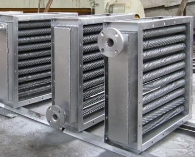 China HVAC Ice Machine Finned Aluminum Heat Exchanger Radiator Custom Tube Heat Exchanger for sale