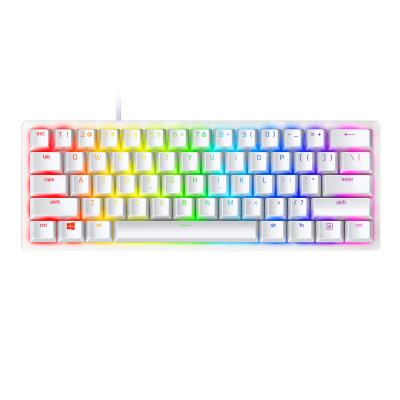 China Plug and play for Razer Hunter/Linear Mini Gaming Mechanical Keyboard Clicky Optical Switch 61 RGB Key Wired Keyboard for PC Gamer Back/Si for sale