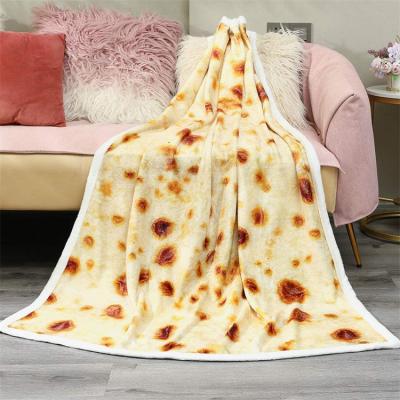 China Custom Therapy Burrito Blanket Digital Printing Radwish Double Sided 71 Inches For Adults Gifts for sale