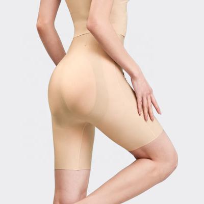 China Antibacterial High Waist Body Shaper Boyshorts Seamless Panties For Women Tummy Control Legging Shapewear Panties for sale