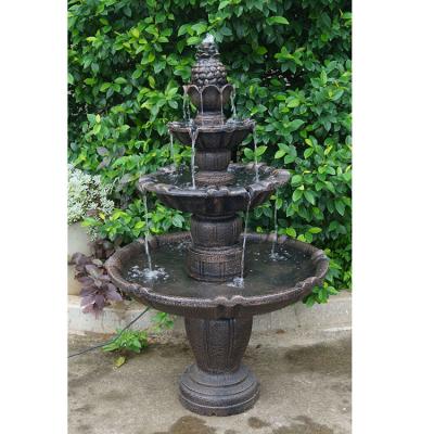 China Easy to Move and Clean Water Spout Height Waterfall Decoration Outdoor Garden Fountain for sale