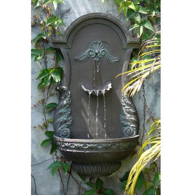 China Easy to Move and Clean Portable Wall Mount Spout Solar Garden Water Fountain for sale